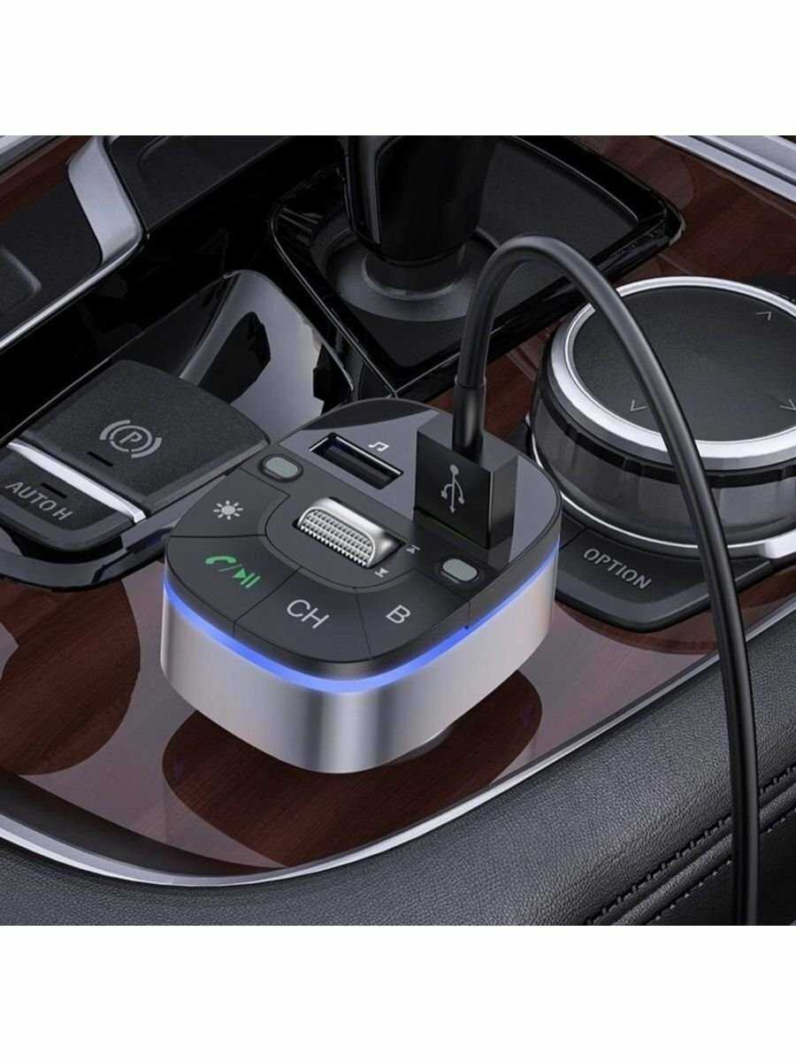 FM трансмиттер HOCO E71 (QC3.0 18W) фотография 16