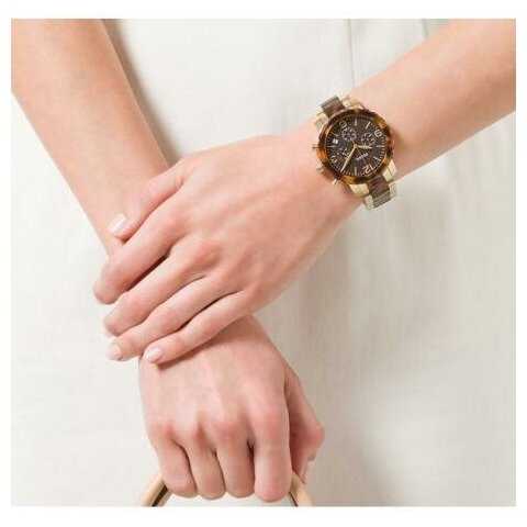 Часы американские наручные женские кварцевые на браслете Fossil JR1382 фотография 4