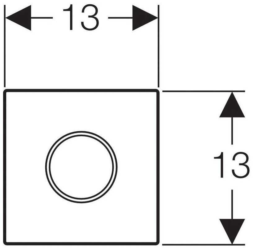 Кнопка смыва Geberit Sigma 10HyTronic (116.025.SN.1) фотография 10