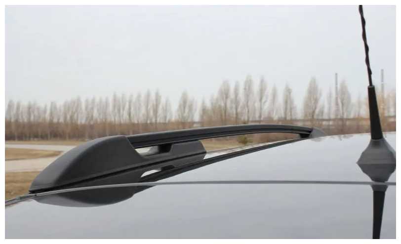 Рейлинги для Renault Arkana c 2019 - серые фотография 3