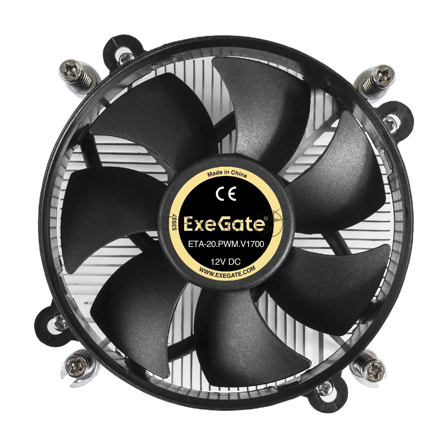 Кулер для процессора ExeGate ETA-20 PWM V1700 (EX292655RUS) фотография 1