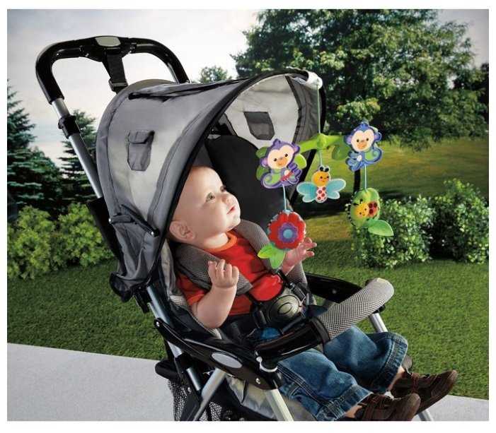 Механический мобиль Fisher-Price Обезьянки из тропического леса (BHW59) фотография 4