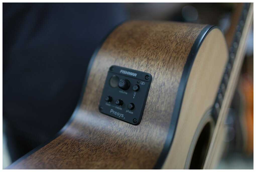 Cort SJB5F-NS электроакустическая с чехлом фотография 5
