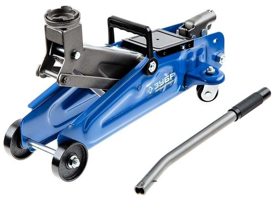 Домкрат подкатной гидравлический ЗУБР Профессионал Т-30 фотография 4