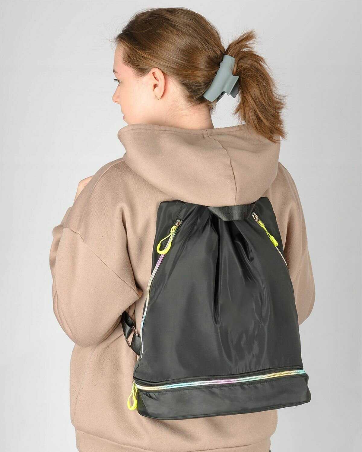 Спортивный рюкзак JAVI Спортивный рюкзак с отделением для обуви JAVI фотография 7