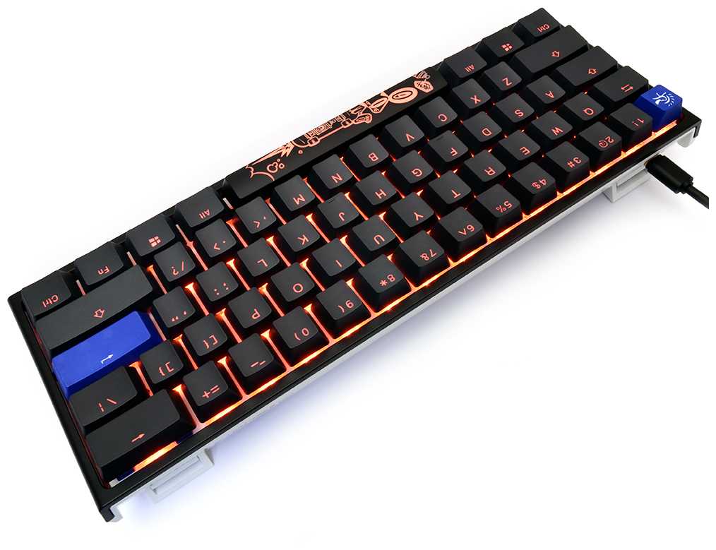 Проводная клавиатура Ducky One 2 Mini RGB Classic Cherry MX Red фотография 1