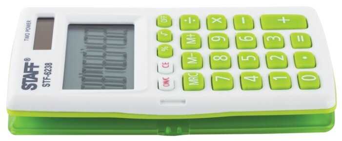 Калькулятор карманный STAFF STF-6238 фотография 4