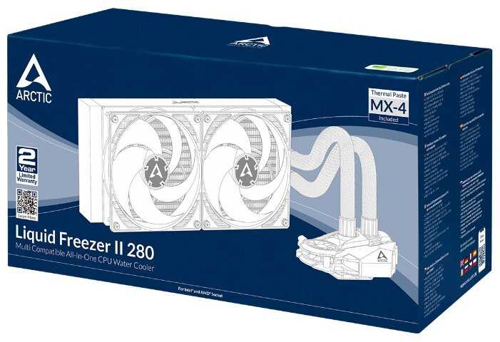 Система водяного охлаждения для процессора Arctic Liquid Freezer II - 280 фотография 7