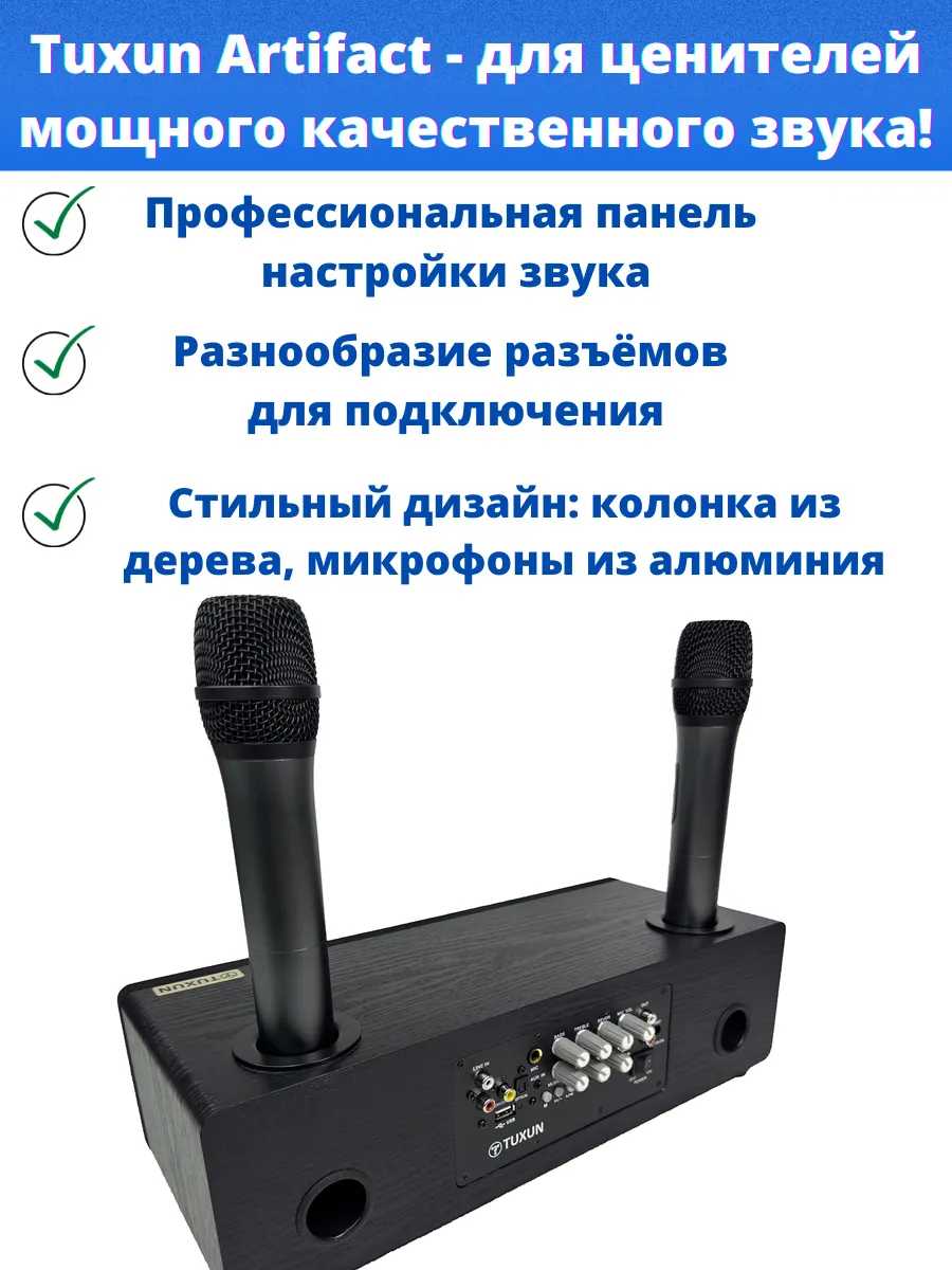 Караоке система для дома Tuxun Artifact 2.1 PRO [130 Вт] фотография 1