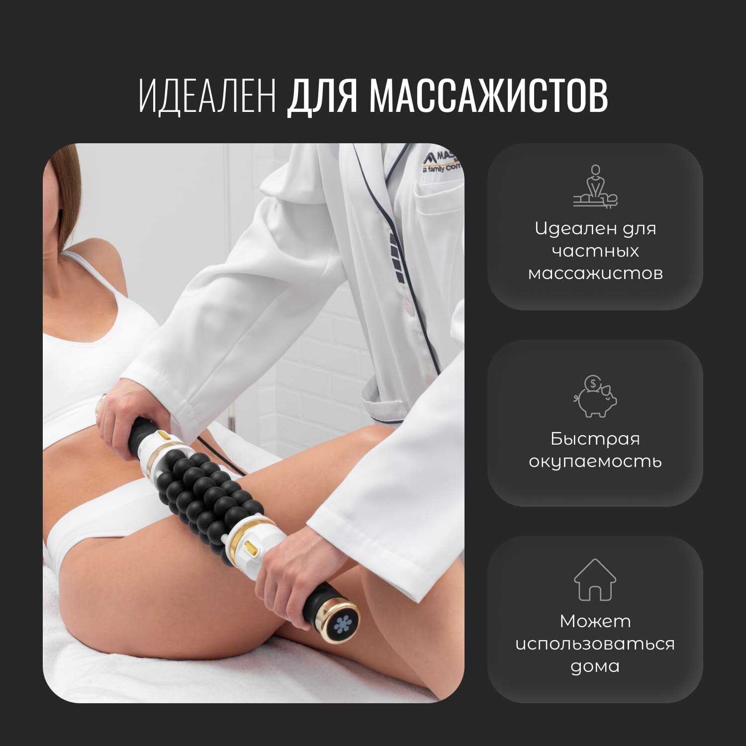 Антицеллюлитный массажер для тела AMG150 фотография 7