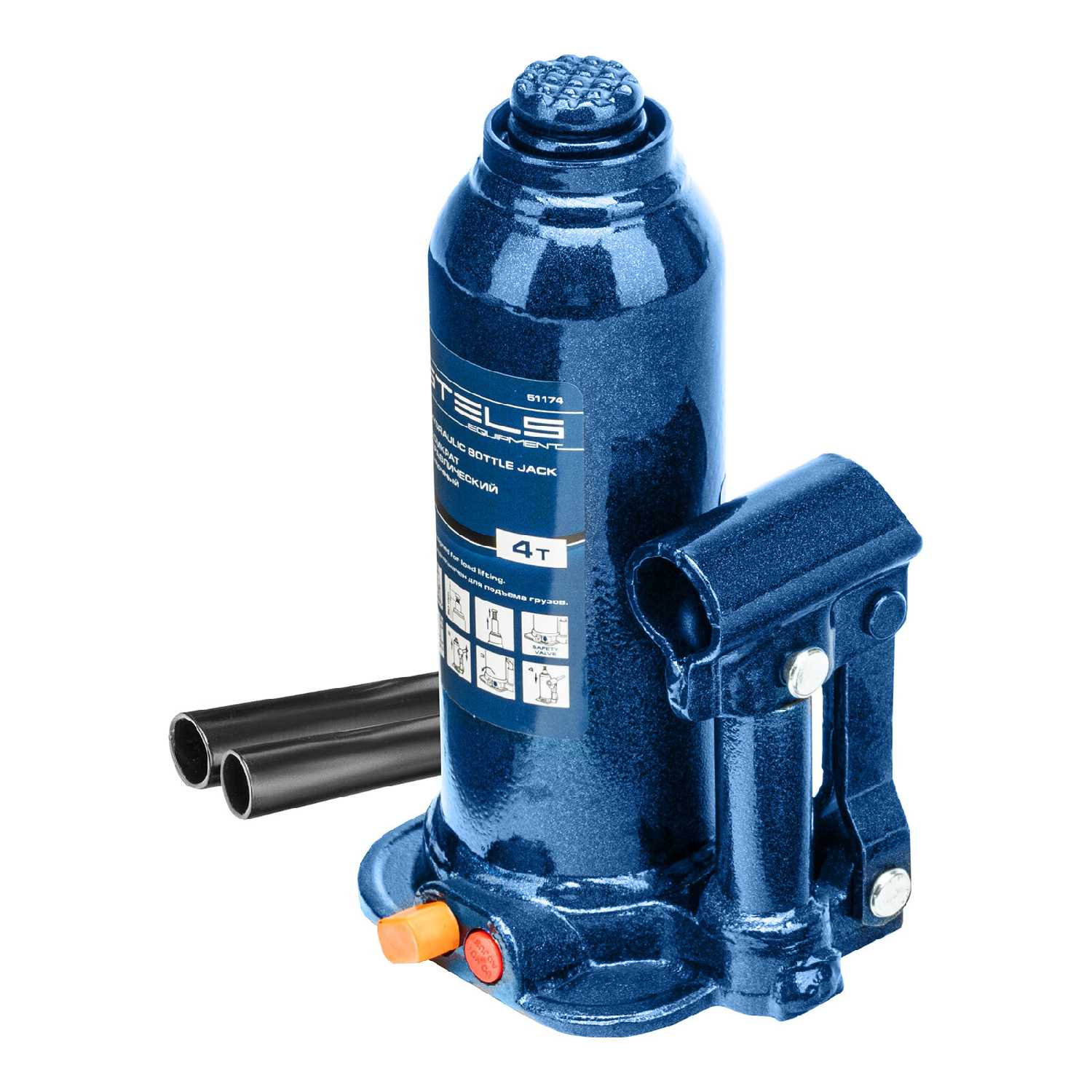 Домкрат бутылочный гидравлический Stels Домкрат бутылочный гидравлический (51174) фотография 6