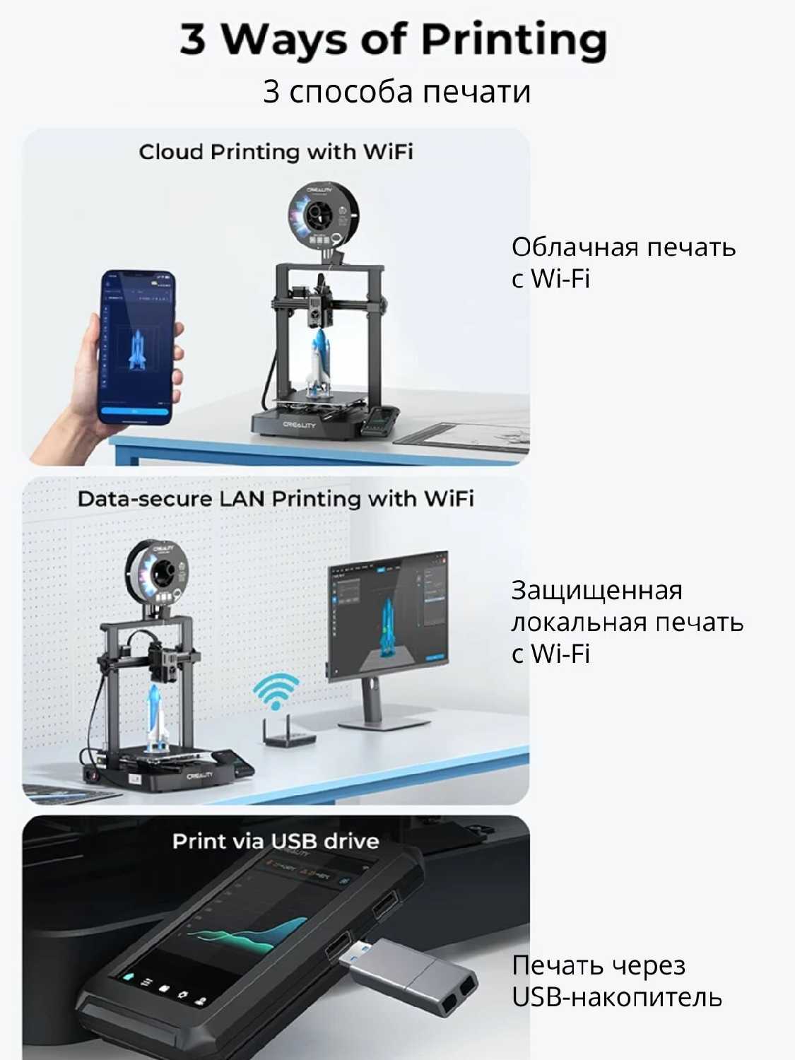 3D принтер Creality Ender-3 V3 KE фотография 19