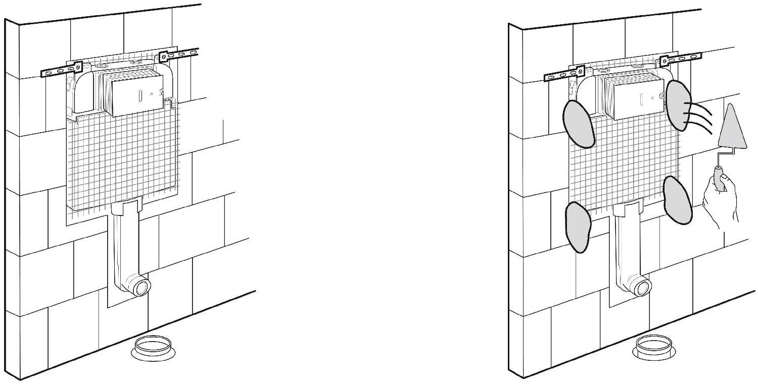 Рамная инсталляция Ideal STANDARD ProSys WC frame 120 M (R020467) фотография 9