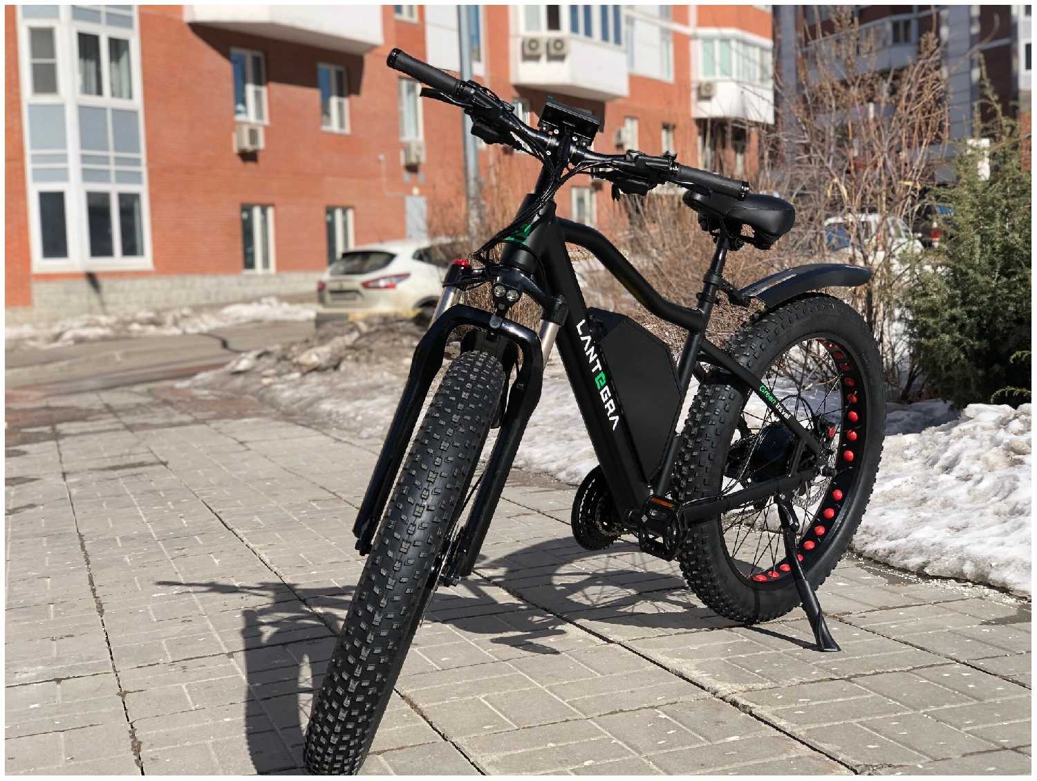 Электровелосипед - фэтбайк A626FS Lantegra черный 💬Отзывы — 2 Отзывов ...
