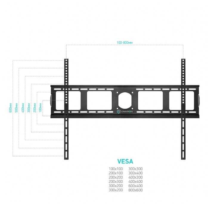 Кронштейн на стену ONKRON UF4 Basic фотография 4