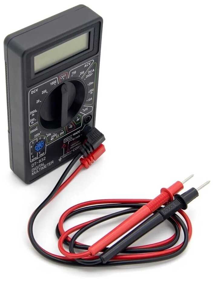 Мультиметр цифровой TEK DT 832 фотография 2