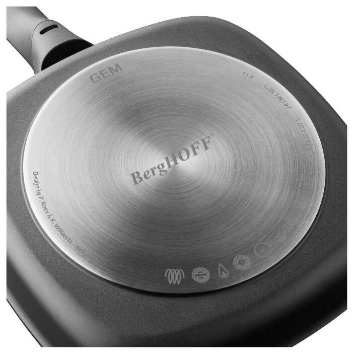 Сковорода-гриль BergHOFF Gem 2307307 , подходит для индукционных плит фотография 3