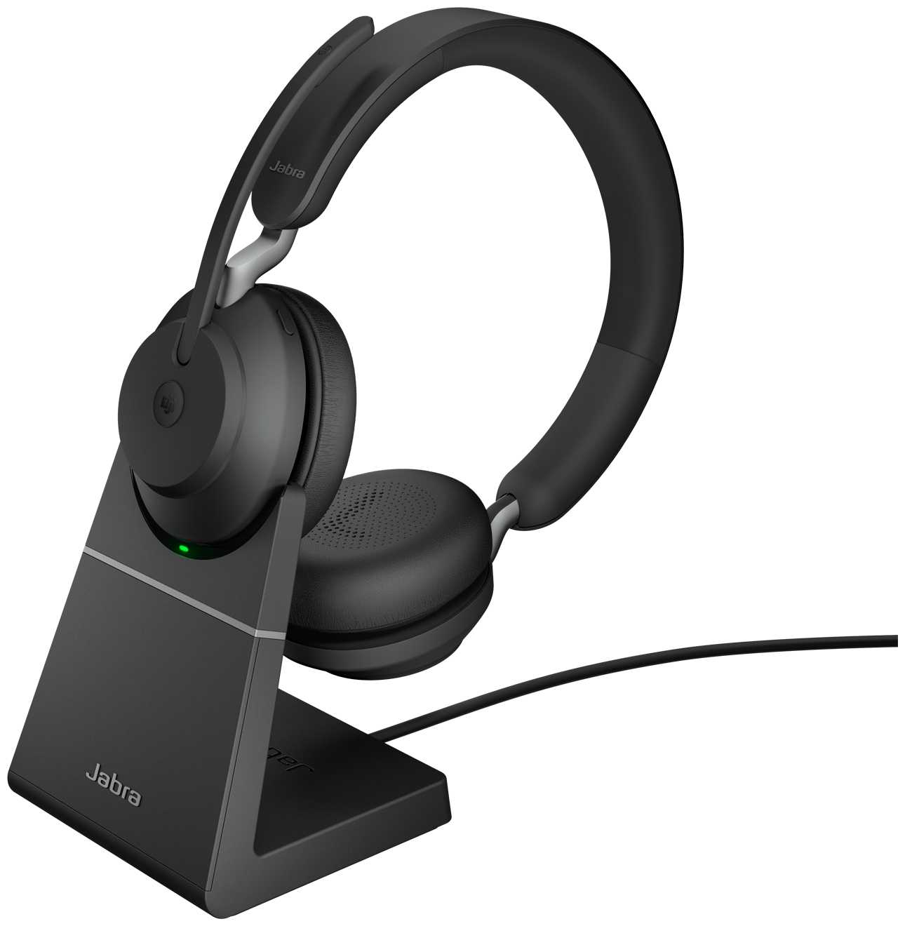 Беспроводная компьютерная гарнитура Jabra Evolve2 65 - USB-A MS Teams Stereo with Charging Stand