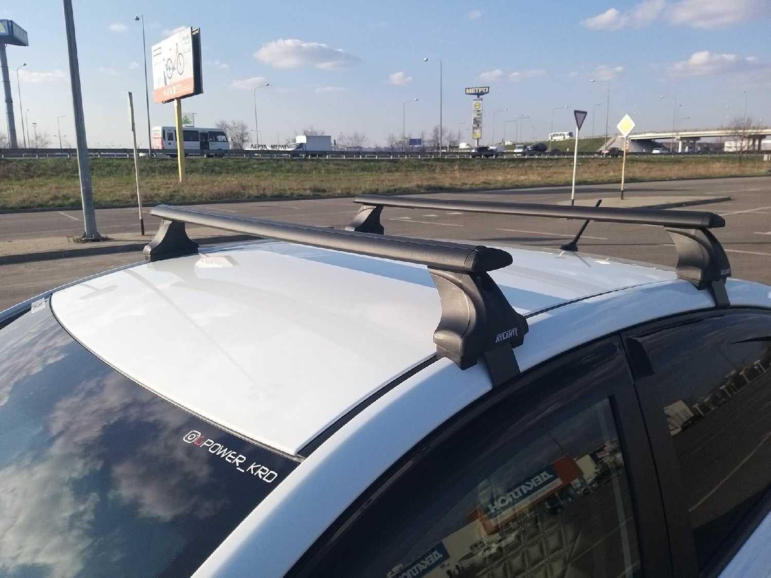 Багажник на крышу Атлант для Volvo S80 II (2006-2016) фотография 14