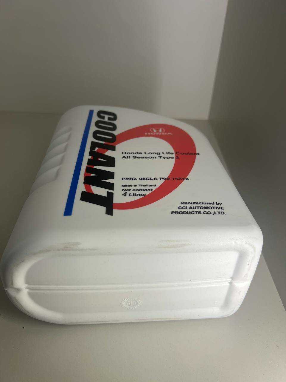 Антифриз Honda Long Life Coolant Type-2 фотография 11
