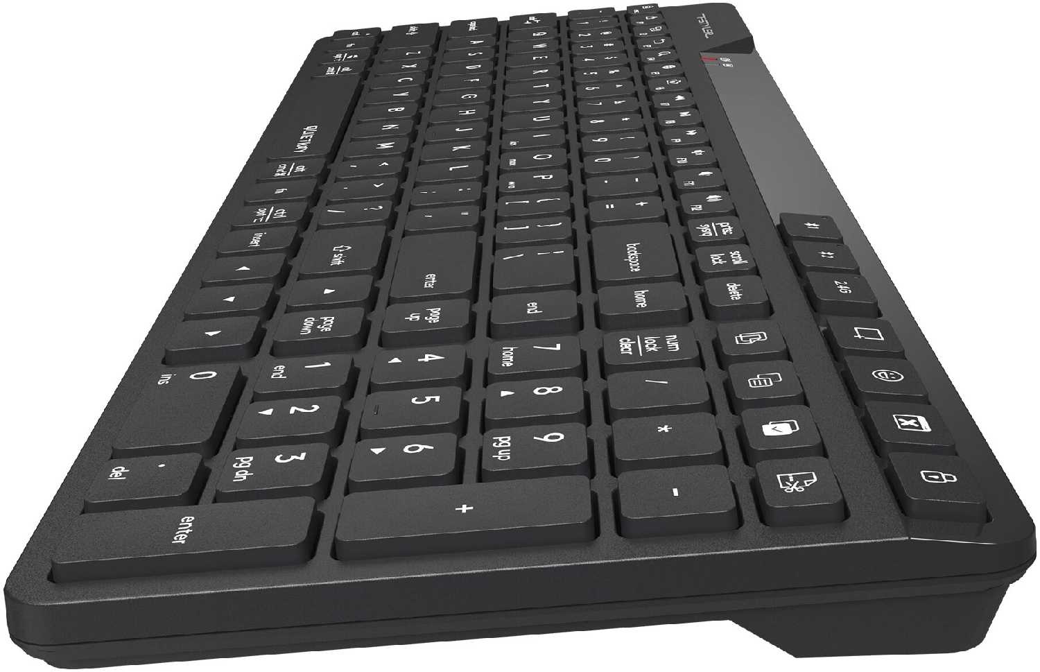 Клавиатура A4Tech Fstyler FBK27C AS беспроводная BT/Radio slim Multimedia (FBK27C AS) фотография 1
