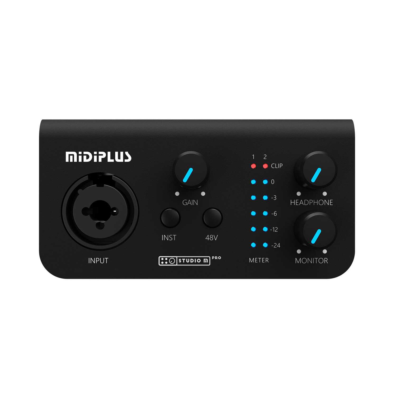 Аудиоинтерфейс Midiplus Studio M pro OTG (1 вход/2 выхода)