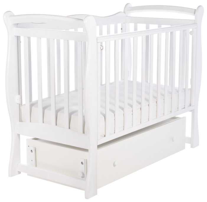 Кроватка SWEET BABY Dolce Vita, классическая, поперечный маятник фотография 7