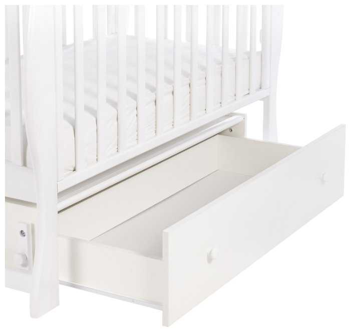 Кроватка SWEET BABY Dolce Vita, классическая, поперечный маятник фотография 8