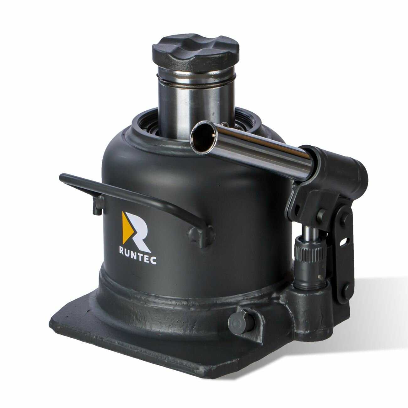 Домкрат RUNTEC Домкрат бутылочный двухштоковый профессиональный (RT-WJ20) фотография 5