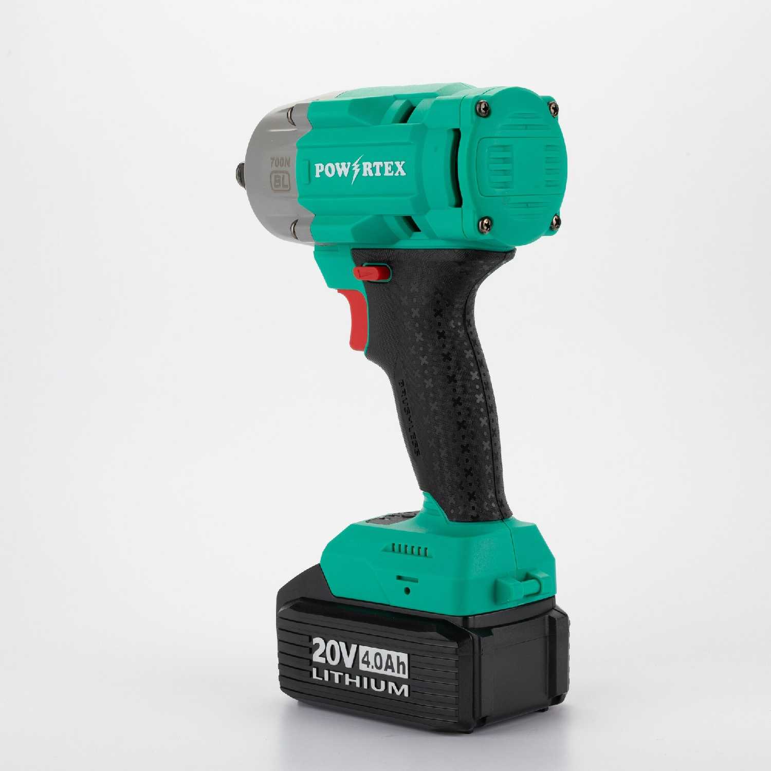 Гайковерт аккумуляторный Powertex Ударный гайковерт (Cordless Brushless Wrench) фотография 3