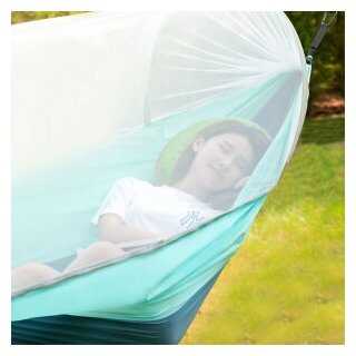 Антимоскитный гамак Xiaomi Outdoor Anti-mosquito Hammock Single Blue фотография 1