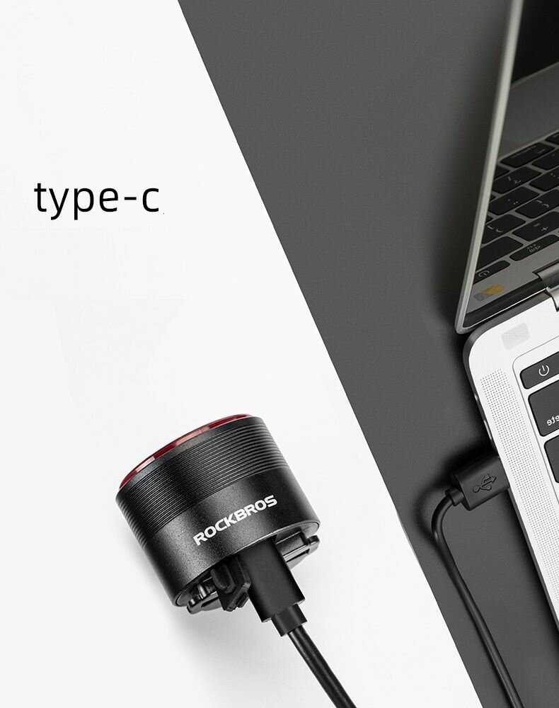 Фонарь задний RockBros Q3 smart фотография 13