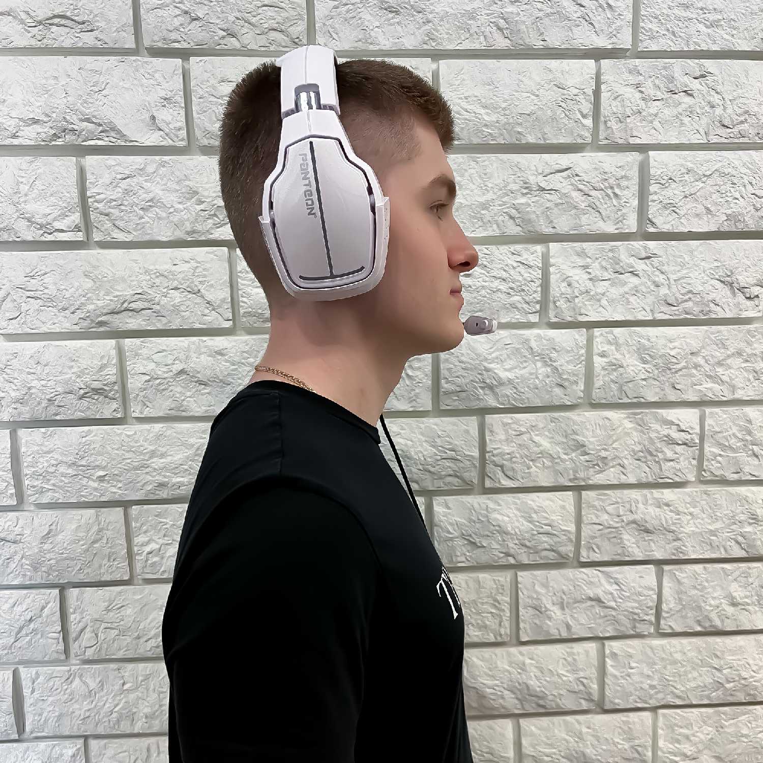 Игровые наушники PANTEON GHP-850 PRO (USB-подключение, LED-подсветка, VIRTUAL SURROUND SOUND 7.1, съемный микрофон, фирменное ПО) фотография 7