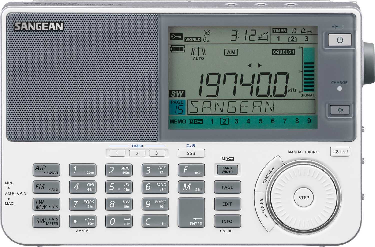 Радио Sangean ATS-909X2 многодиапазонный приемник фотография 2