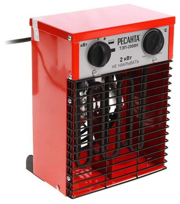 Электрическая тепловая пушка РЕСАНТА ТЭП-2000Н фотография 3