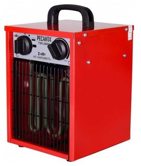 Электрическая тепловая пушка РЕСАНТА ТЭП-2000Н фотография 4