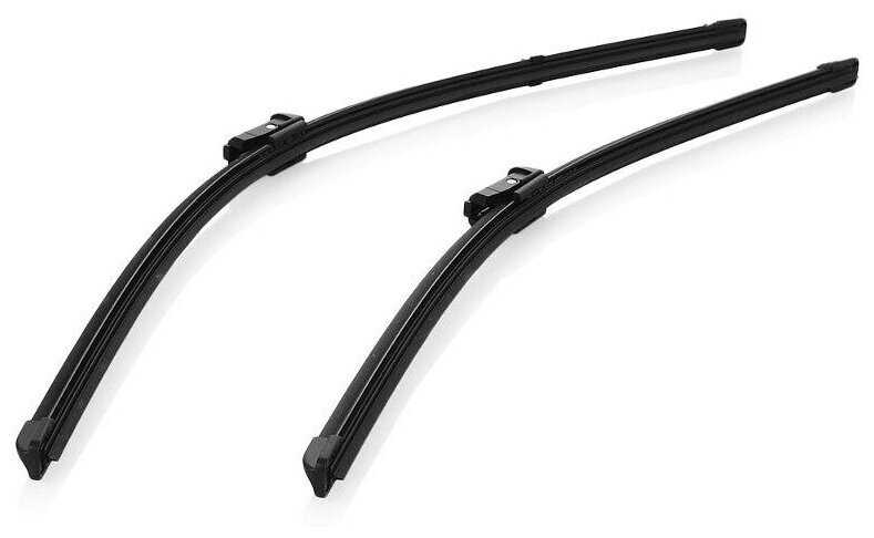 Щетка стеклоочистителя бескаркасная Valeo Silencio Flat Blade Set VM857, 2 шт.