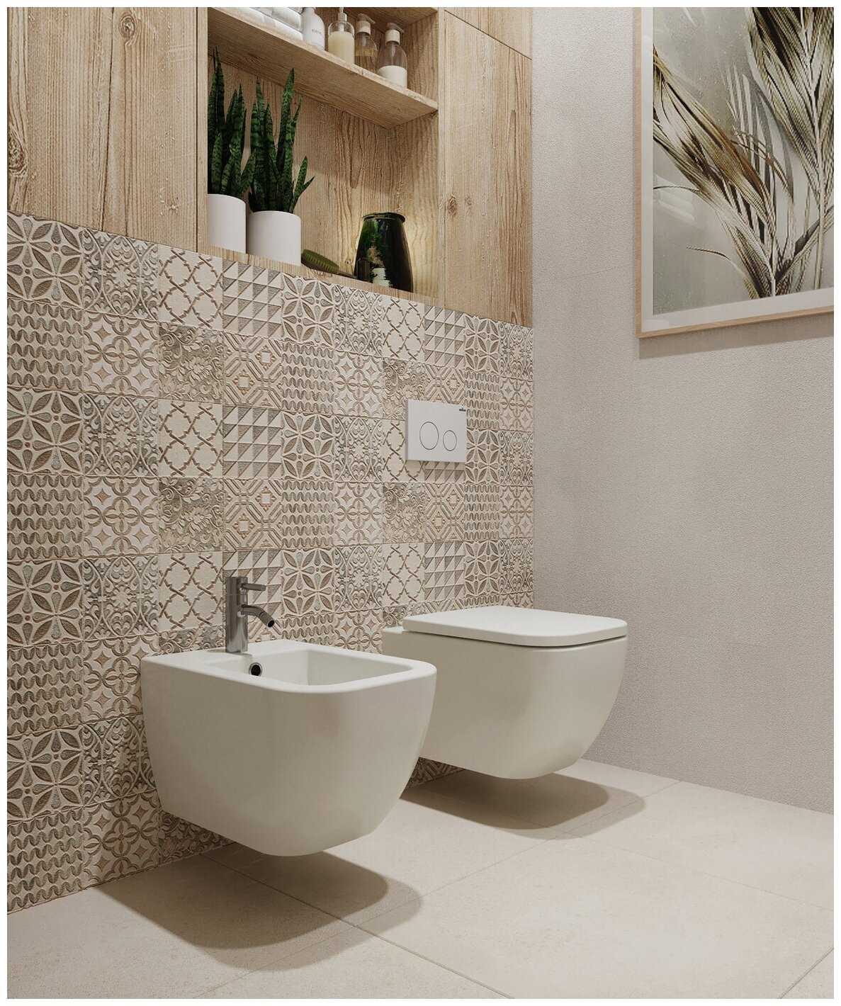 Комплект 2 в 1 Lavinia Boho Relfix One 77070254, подвесное биде, система инсталляции для биде фотография 4