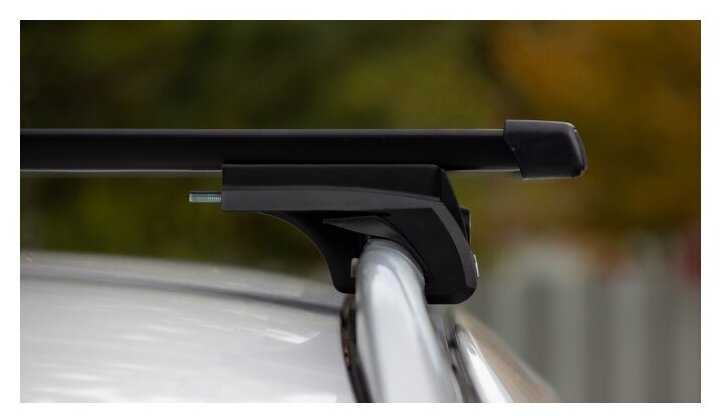 багажник Lux Элегант на рейлинги SsangYong Kyron (2005-2016), 1.3 м фотография 6