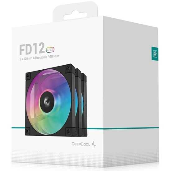 Deepcool Вентиляторы для корпуса FD12 ARGB (3 IN 1) фотография 4