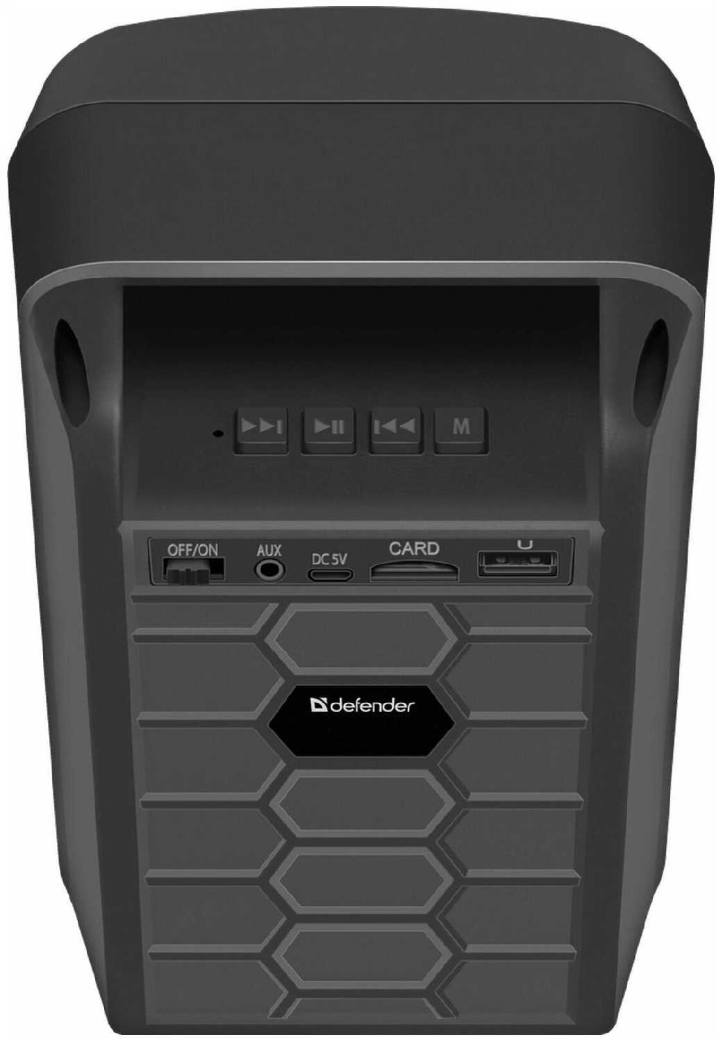 Портативная колонка Defender Boomer 10 (5Вт) фотография 4