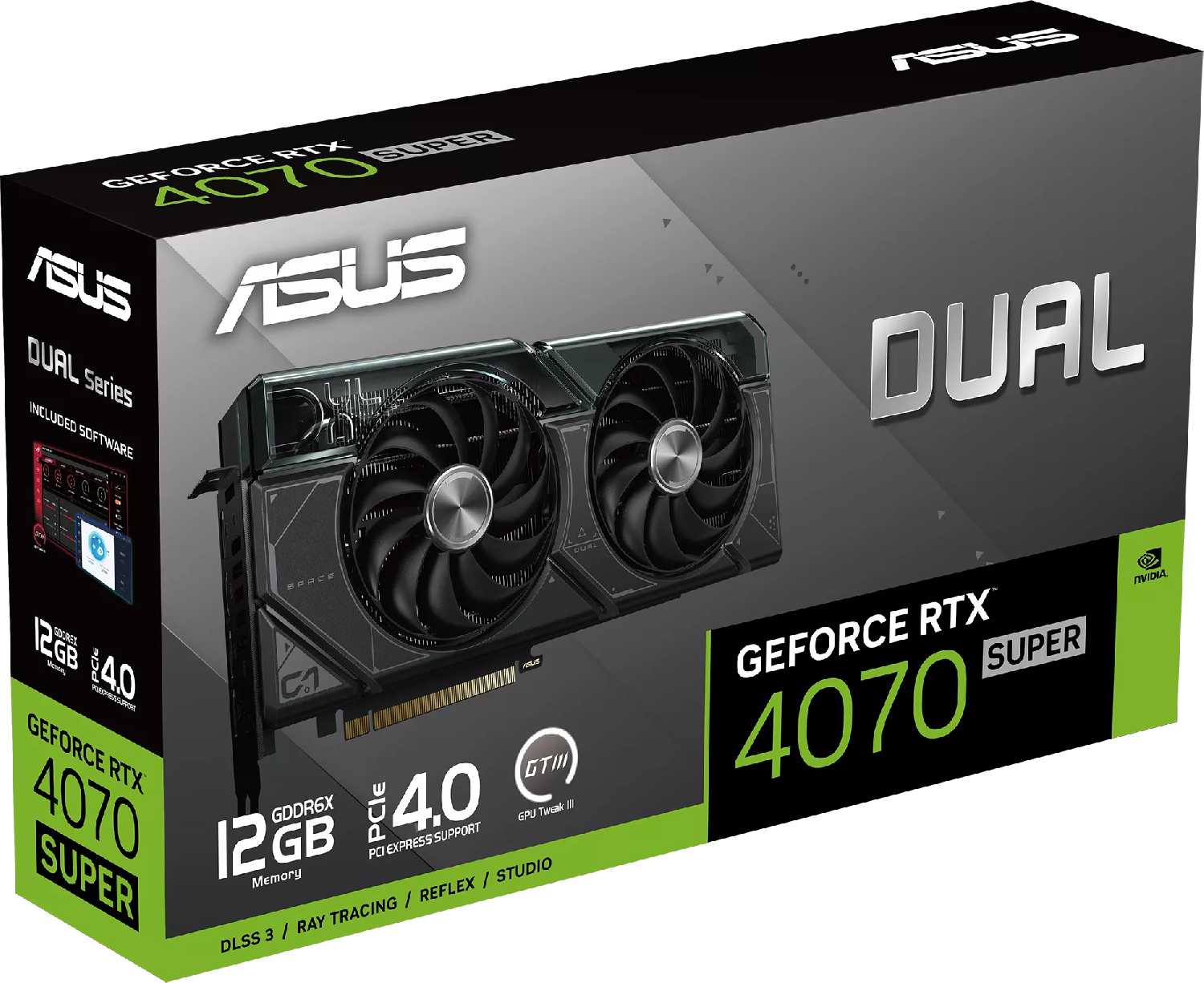 Видеокарта ASUS GeForce RTX 4070 SUPER (DUAL-RTX4070S-12G) фотография 8
