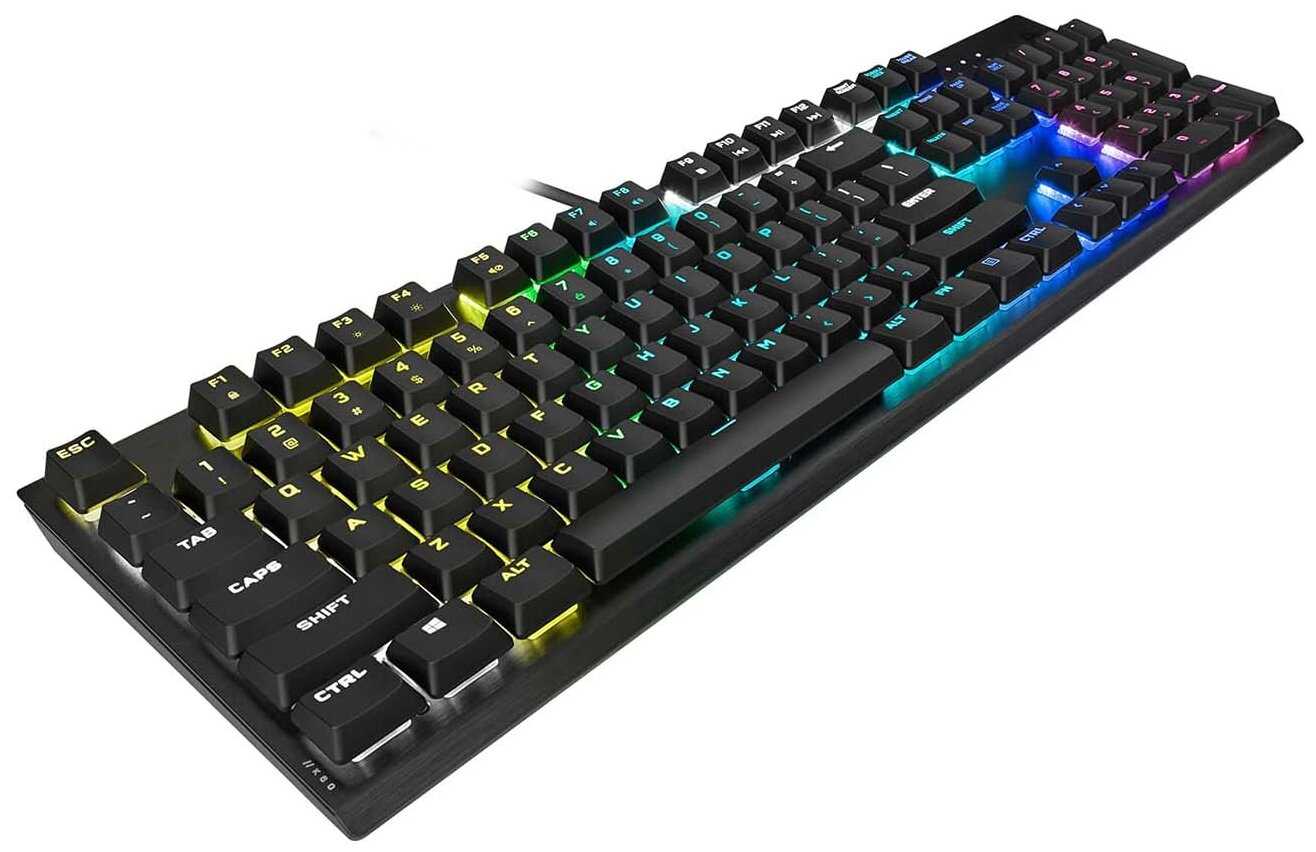 Клавиатура Corsair K60 RGB Pro Low Profile фотография 3