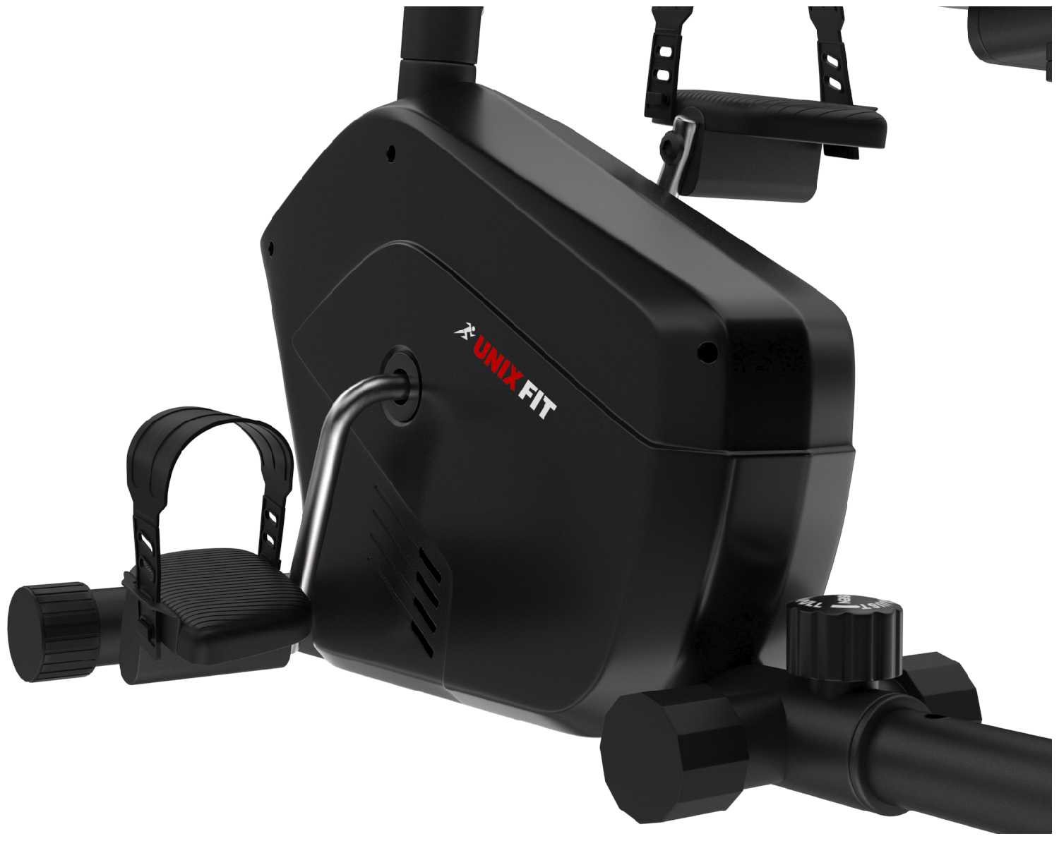 Горизонтальный велотренажер UNIXFIT BR-340 Compact + аксессуары для фитнеса фотография 9