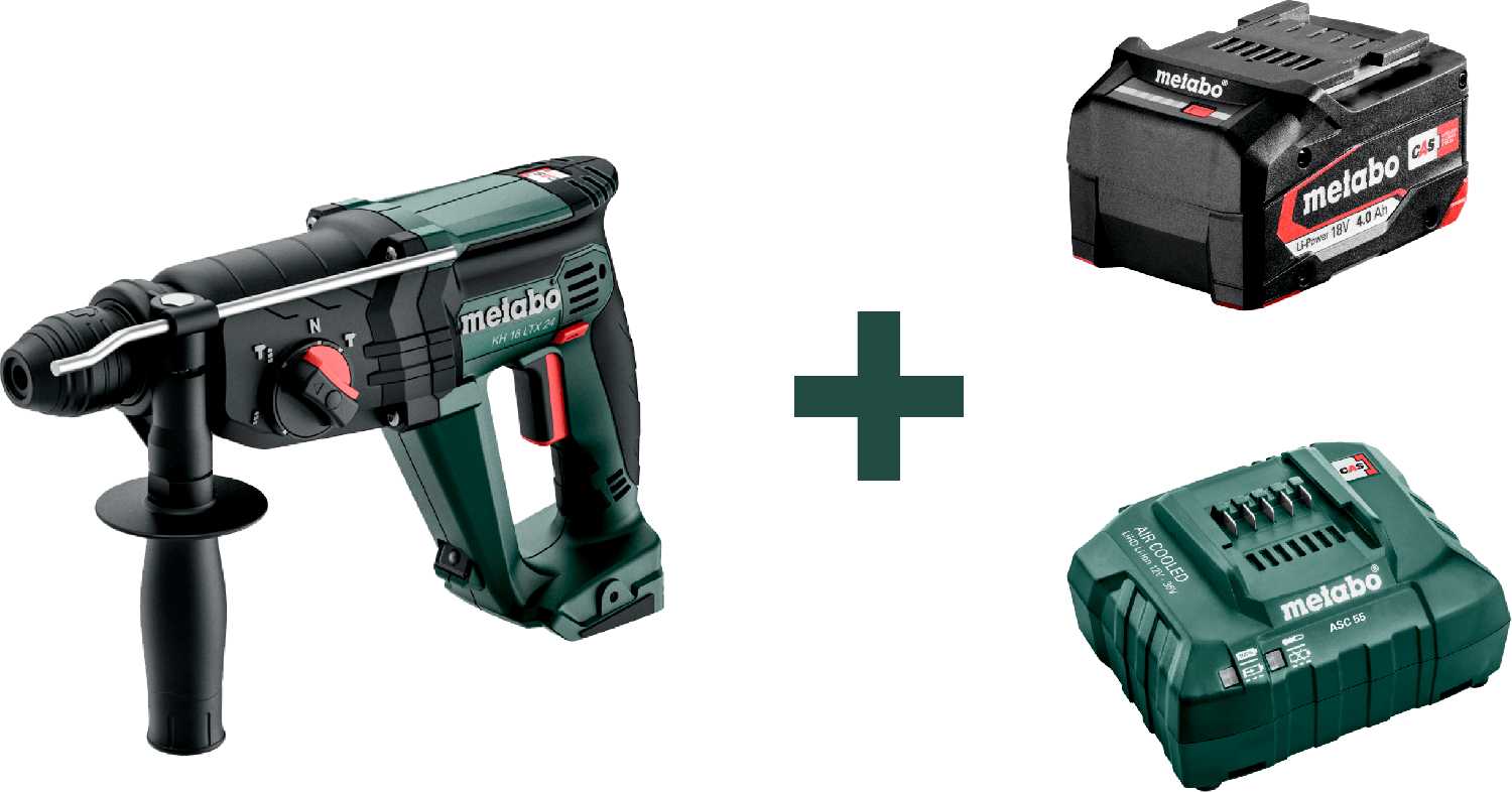 Аккумуляторный перфоратор Metabo KH 18 LTX 24 (T0523)