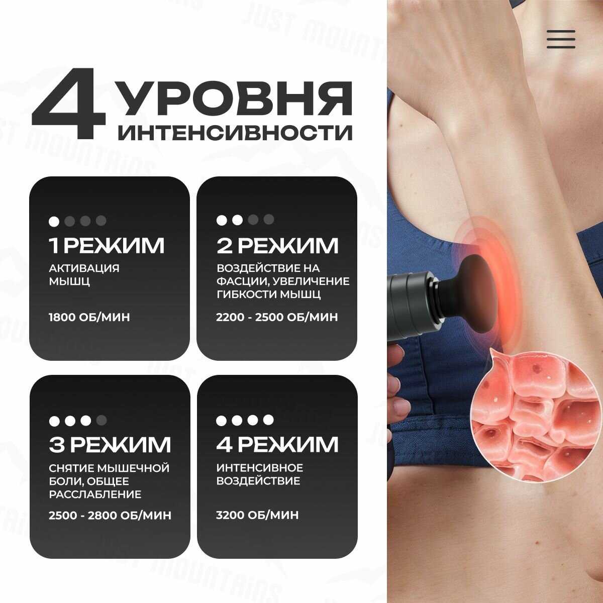 Перкуссионный массажер Массажер для шеи и плеч электрический фотография 20