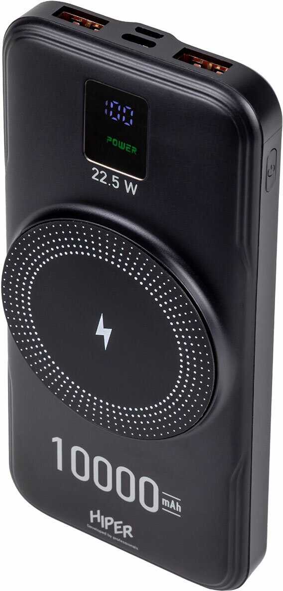 Внешний аккумулятор (Power Bank) HIPER AIR 10000 (air 10000 black) фотография 1