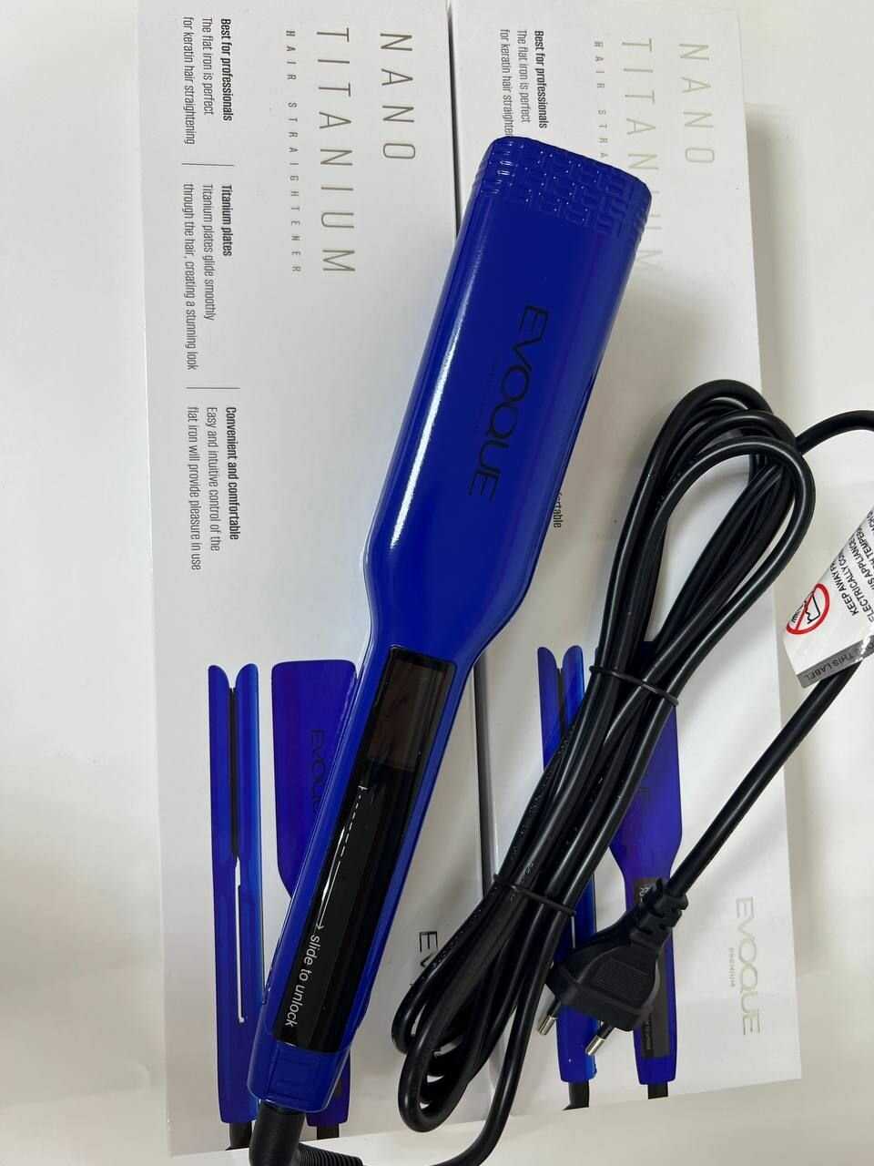 Выпрямитель EVOQUE Утюжок (TouchScreen Nano Titanium Wide) фотография 8