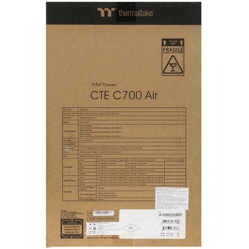 Корпус THERMALTAKE CTE C700 Air (CA-1X7-00F6WN-00) фотография 19