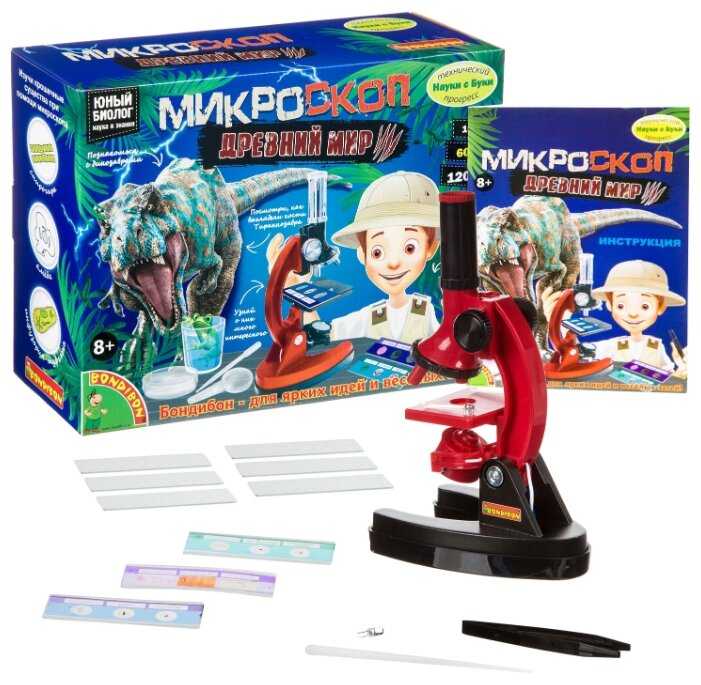 Микроскоп BONDIBON Технический прогресс науки с Буки Древний мир (ВВ4201) фотография 2